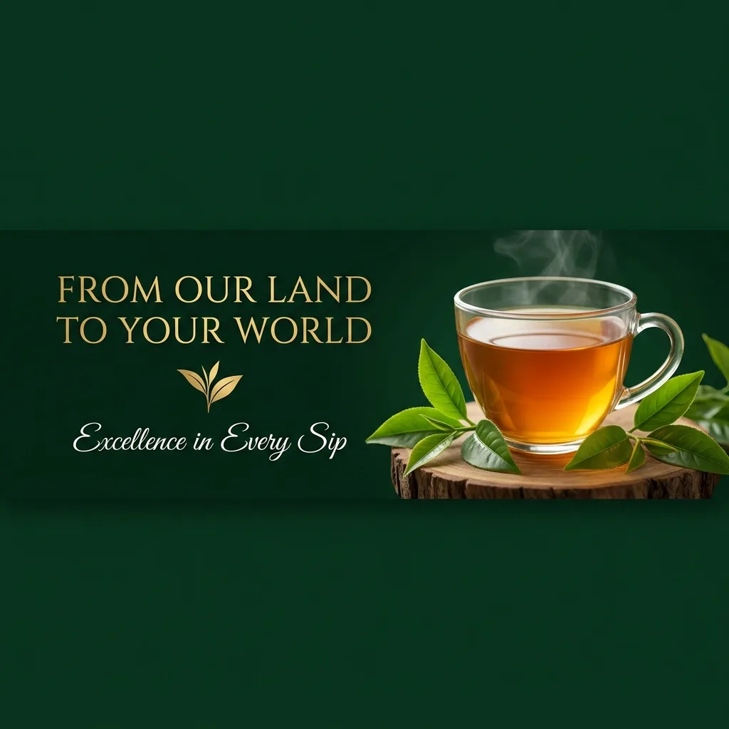 From Our Land To Your World - Excellence in Every Sip